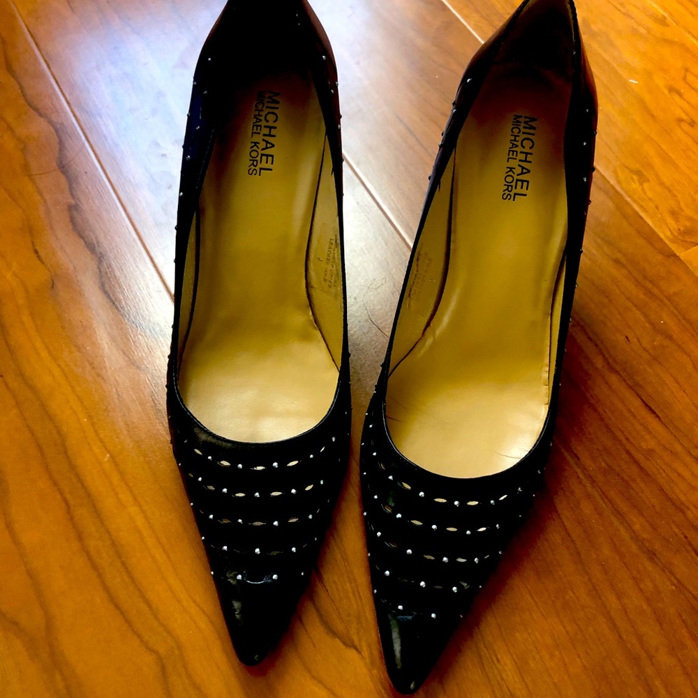 Black Michael Kors heels